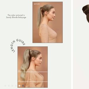 Luxy Hair Clip-In Ponytail extension